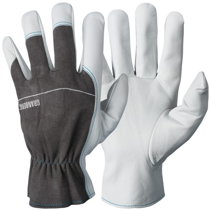 Montagehandska getskinn ovanhand i nylon-113.1010