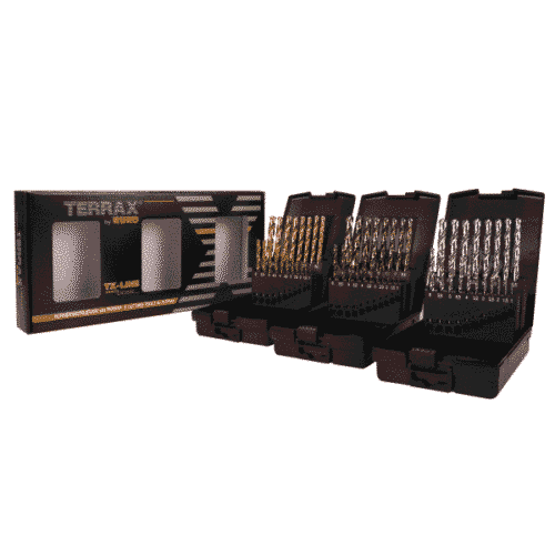 Borrkassetter 1-10 mm 3-pack kvalitetsborr