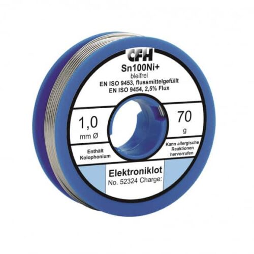 Cfh electronic solder el 322 lead-free 200g 2-pack