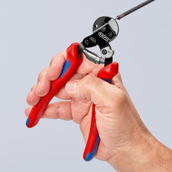 Knipex vajersax för kraftiga vajrar upp till 4 mm och kablar upp till 6 mm - Bild 2