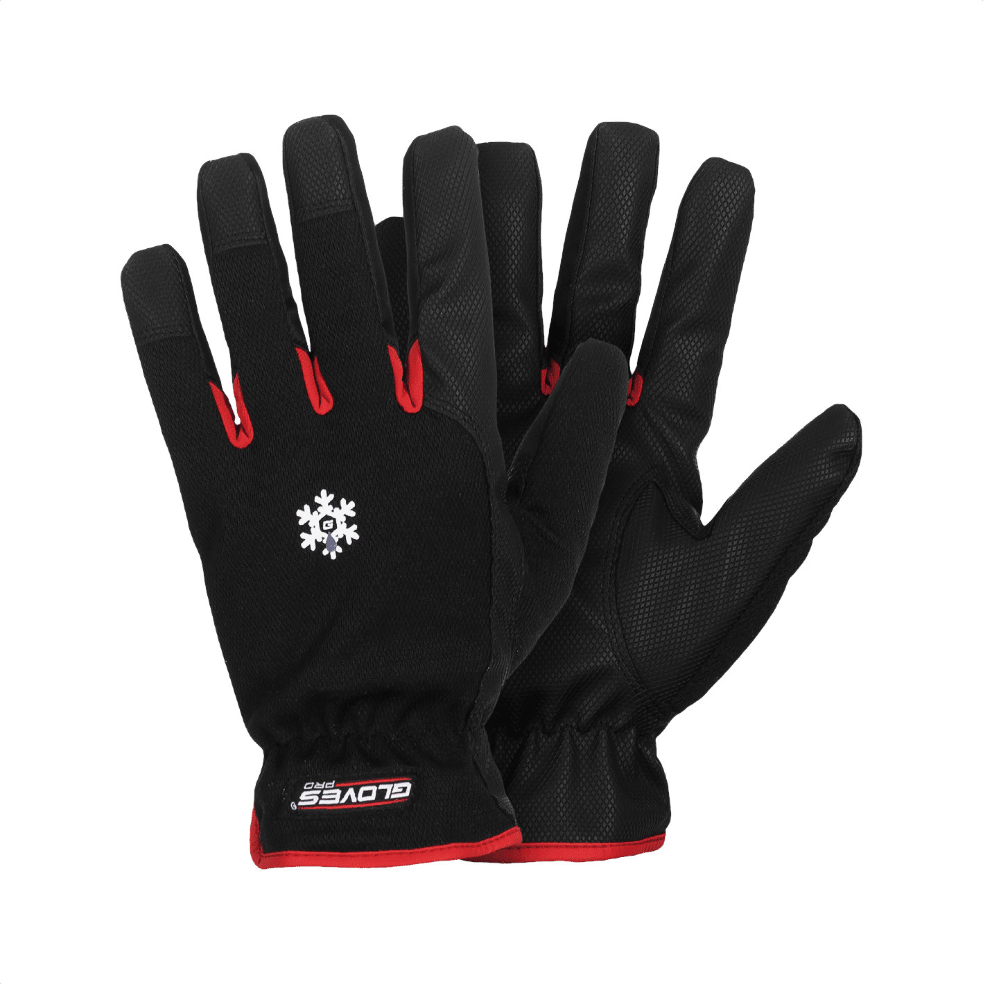 Red 10 vinterhandske stl 8-11