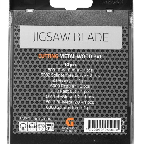 Jigsaw Blade Set 10 stycken