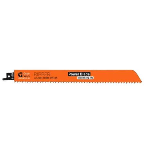 Tigerblade Ripper Wood 225 x 19 x 1,25 mm , 6 TPI 5 Stycken