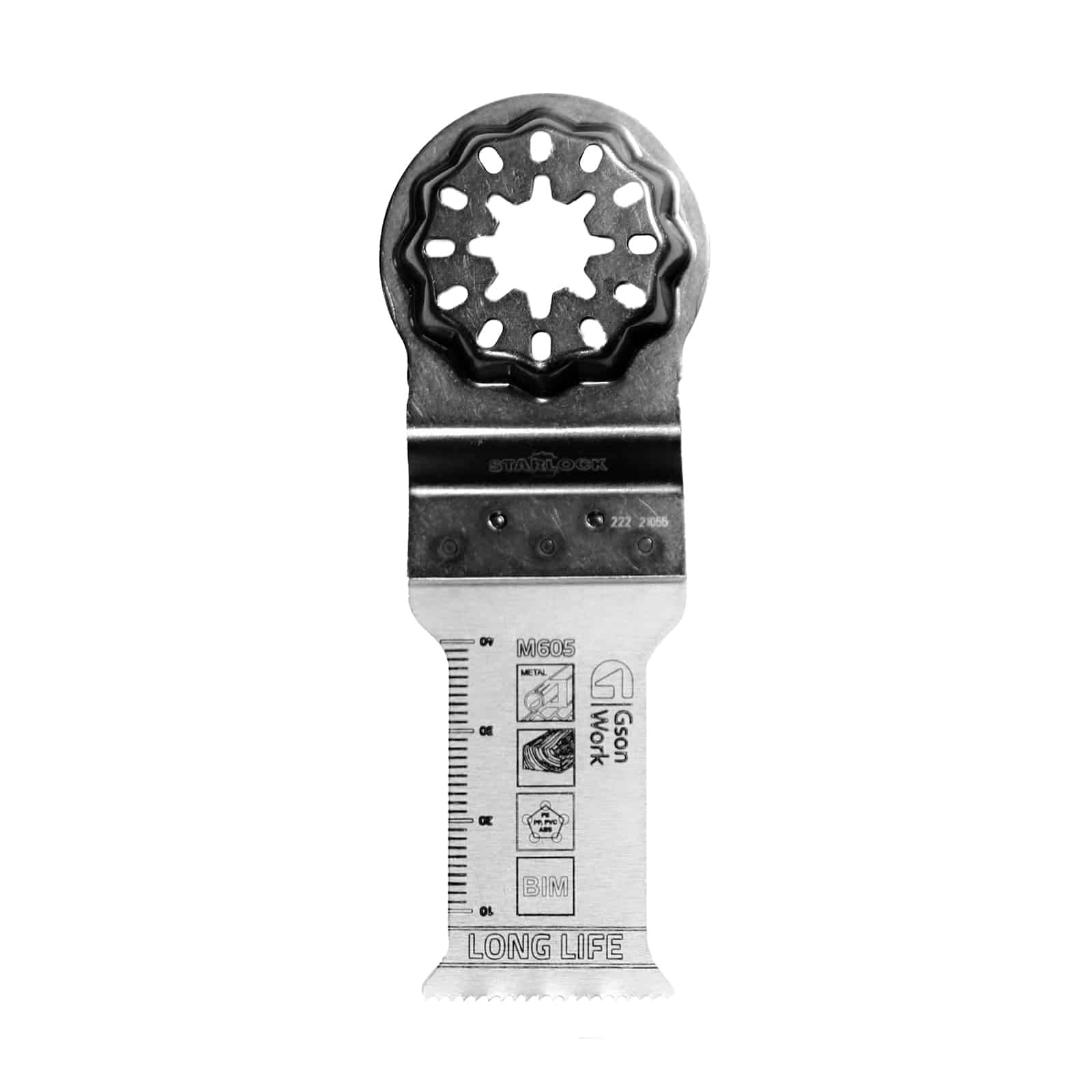 Multiblad Starlock Bi-Metal 28 x 47 mm 5 stycken förpackning - Bild 2
