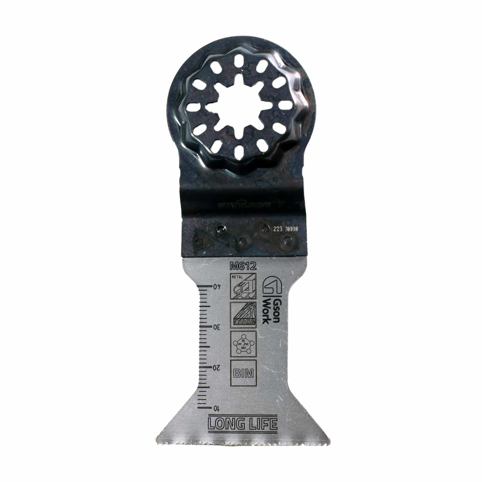 Multiblad Starlock Bi-Metal 44 x 47 mm 5 stycken förpackning - Bild 2