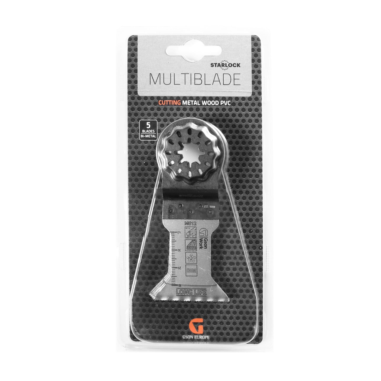 Multiblad Starlock Bi-Metal 44 x 47 mm 5 stycken förpackning - Bild 3