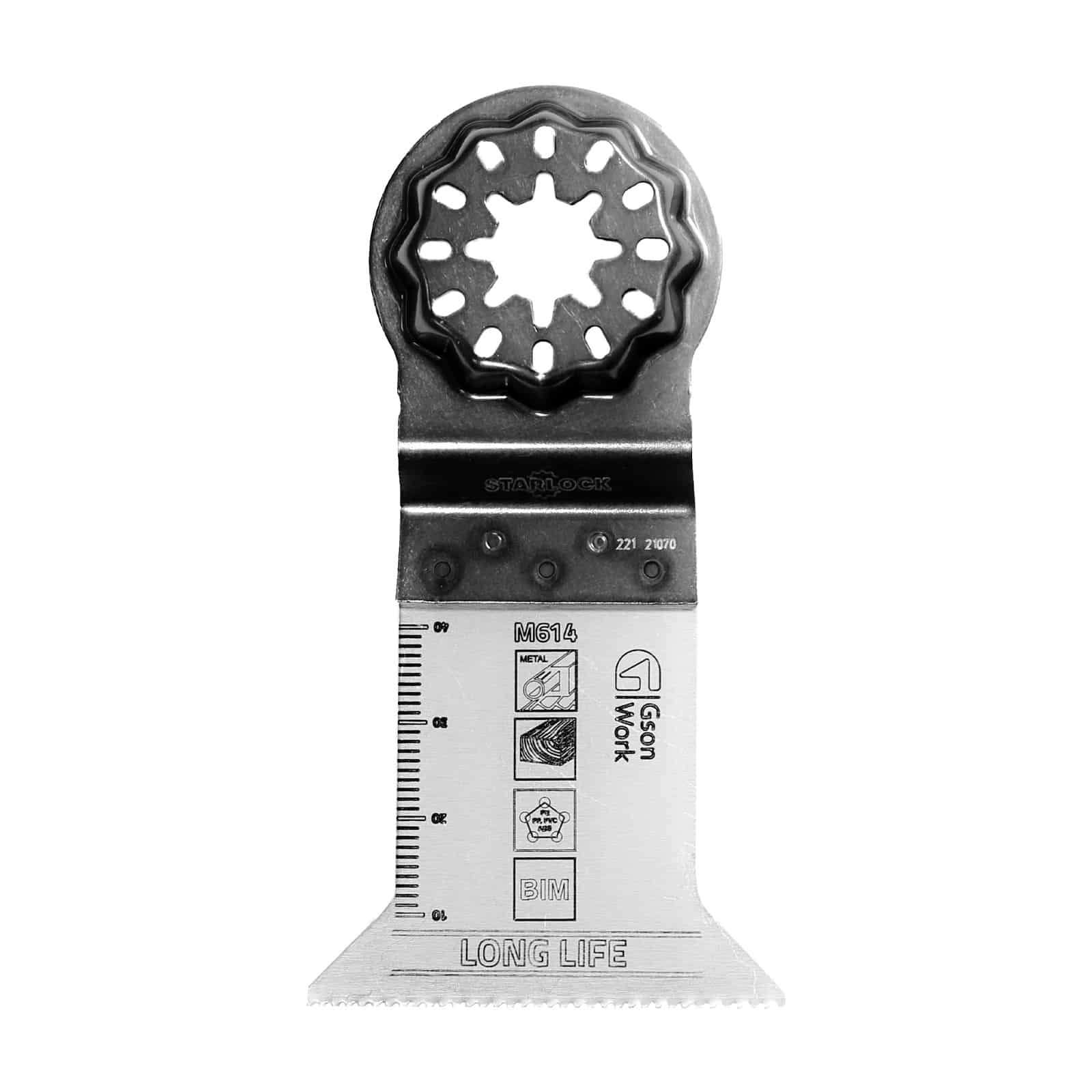 Multiblad Starlock Bi-Metal 50 x 42 mm 5 stycken förpackning - Bild 2