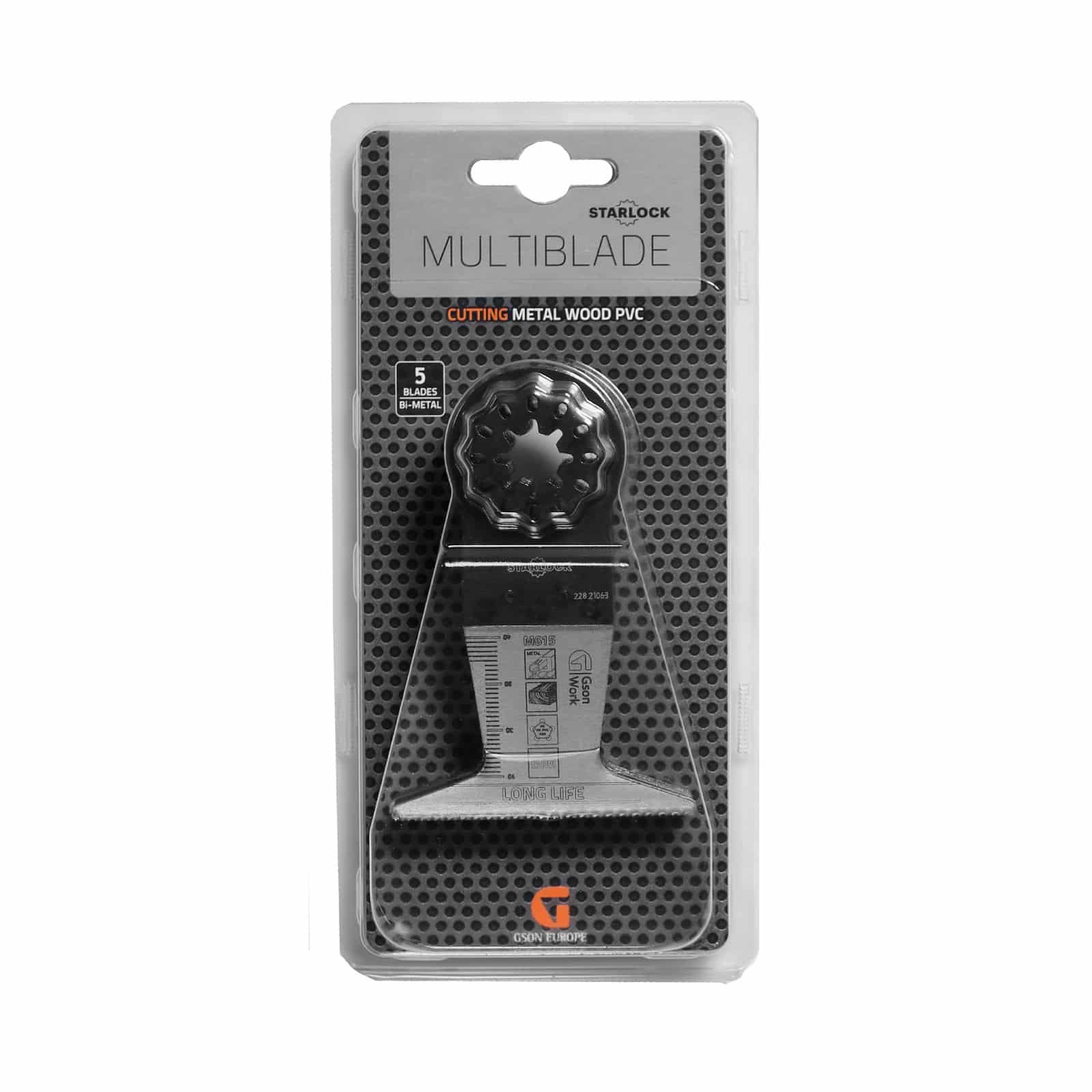 Multiblad Starlock Bi-Metal 65 x 42 mm 5 stycken förpackning - Bild 3