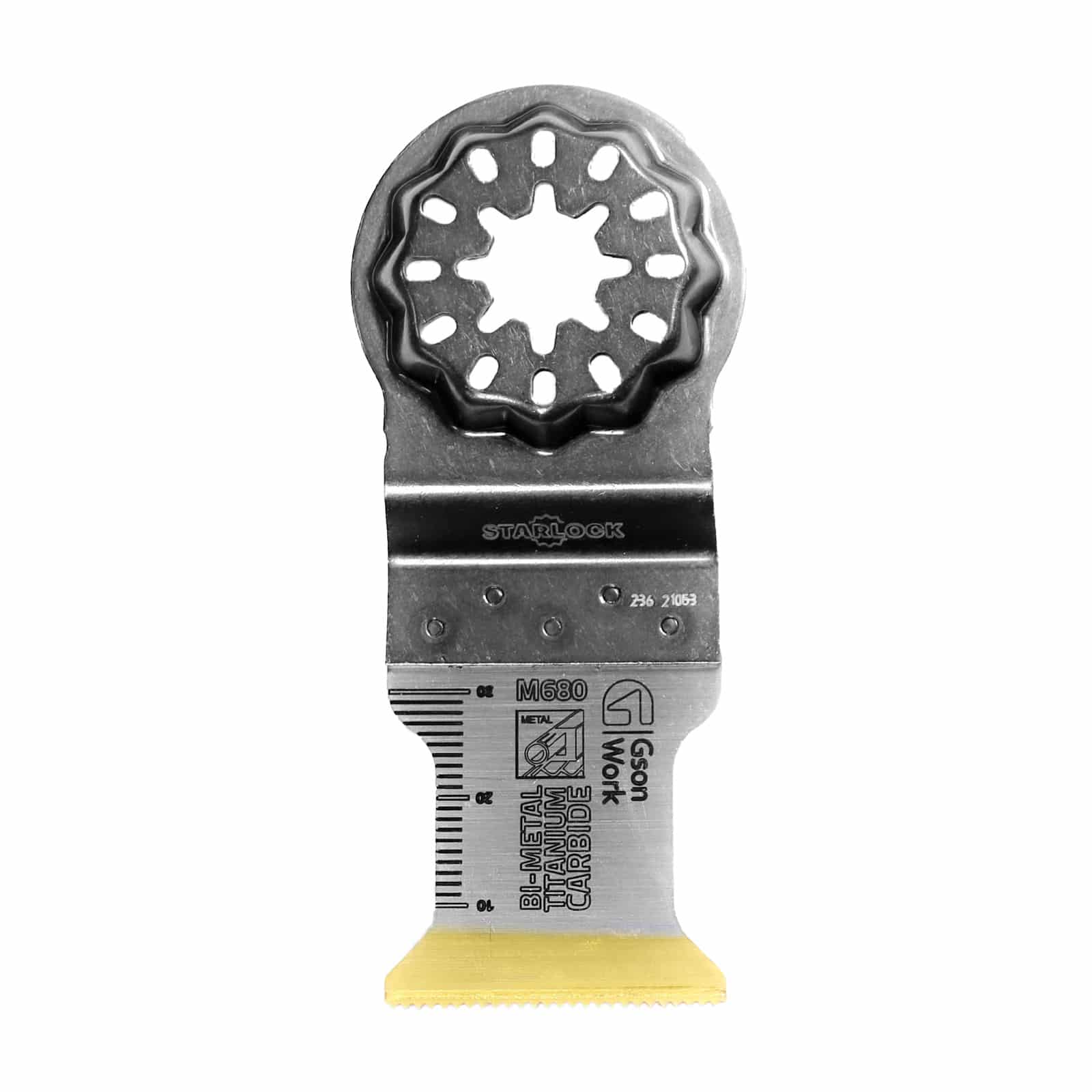 Multiblad Starlock Carbide / TiN 35 x 32 mm 3 stycken förpackning - Bild 2