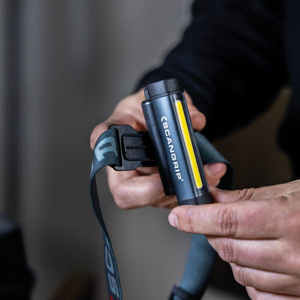 Scangrip flex wear kit inklusica pannband och kepsfäste - Bild 3