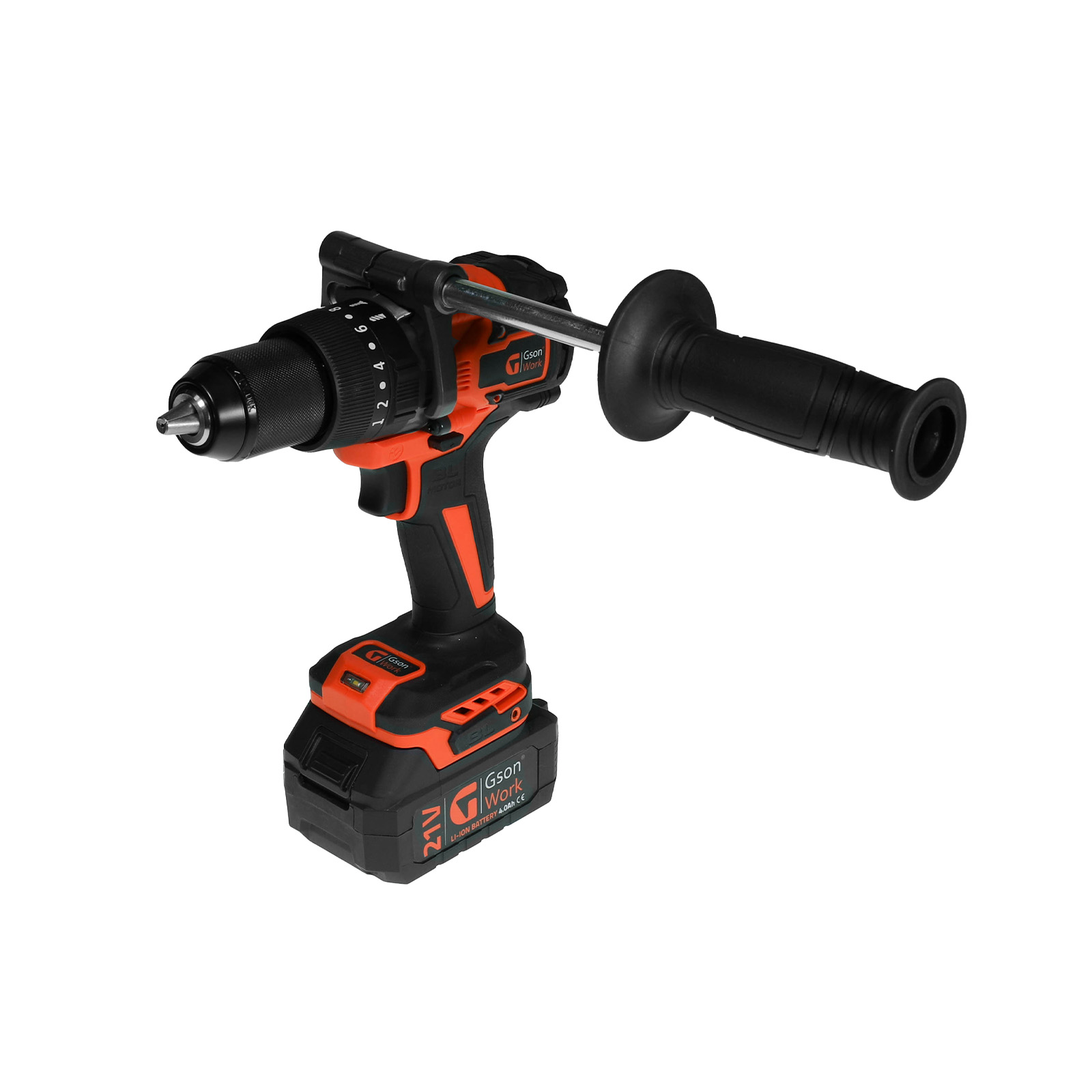 Cordless Impact Drill GW100 + 2 st 21V 40AH GSON